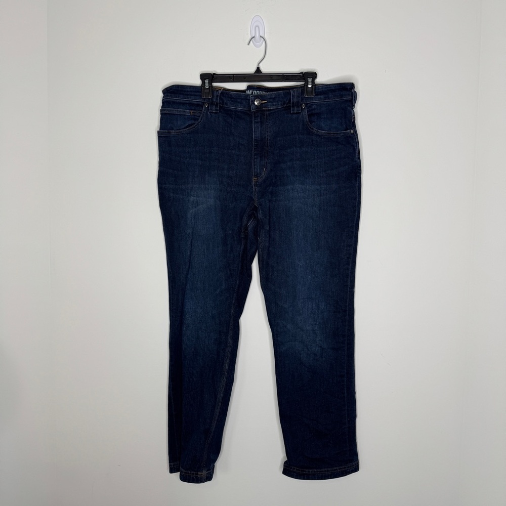 Duluth Trading Standard Fit Dark Wash Jeans 40x30